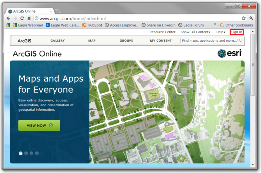 Arcgis online