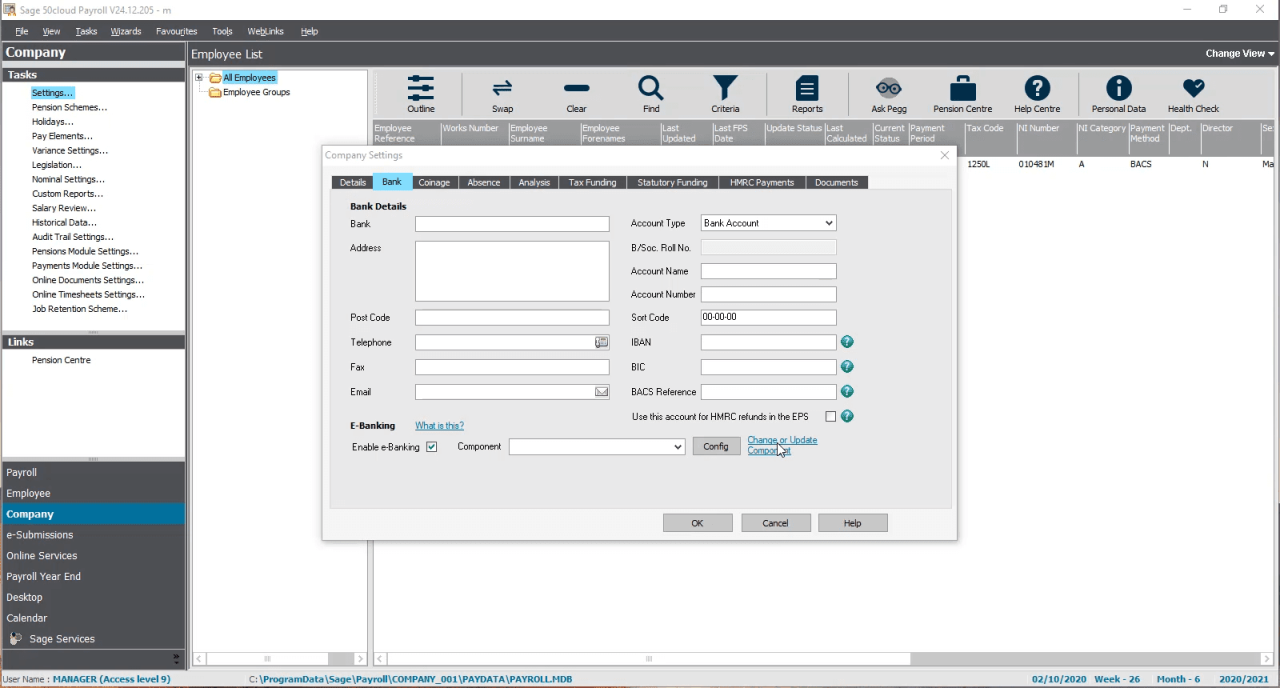 Sage payroll banking itassolutions relevant