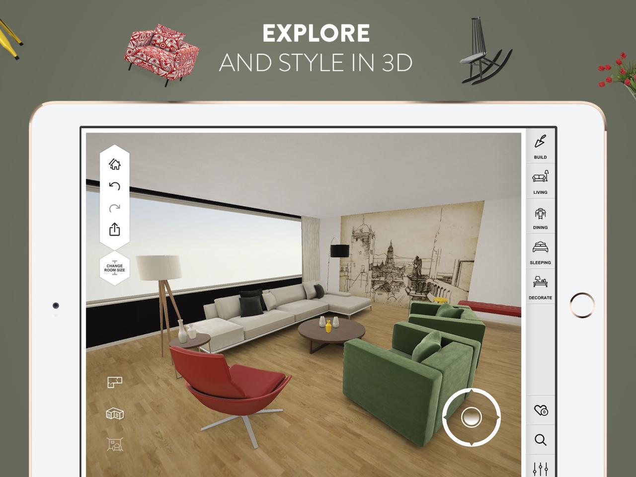 Interior design app