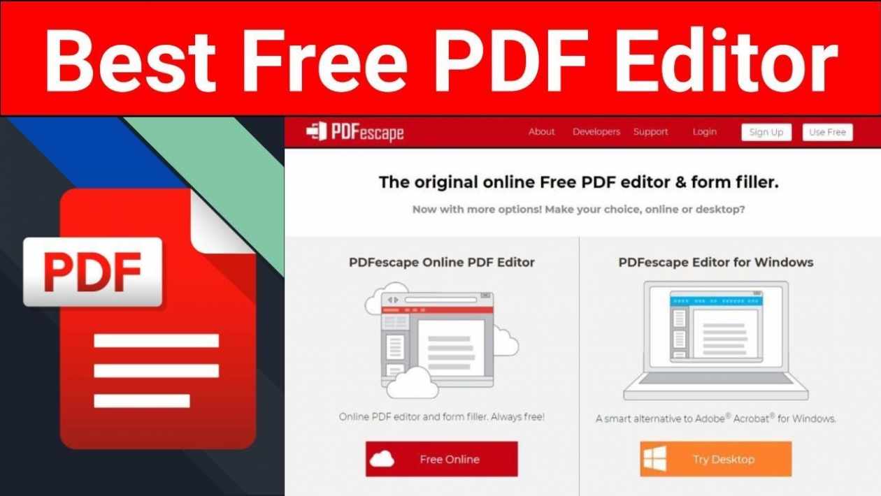 Pdf editor free download