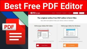 Pdf editor online free