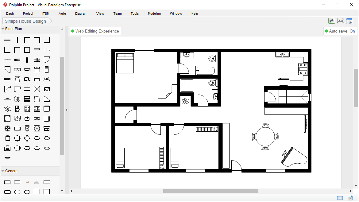 Plan floor maker software easy use creator online edrawmax flow windows