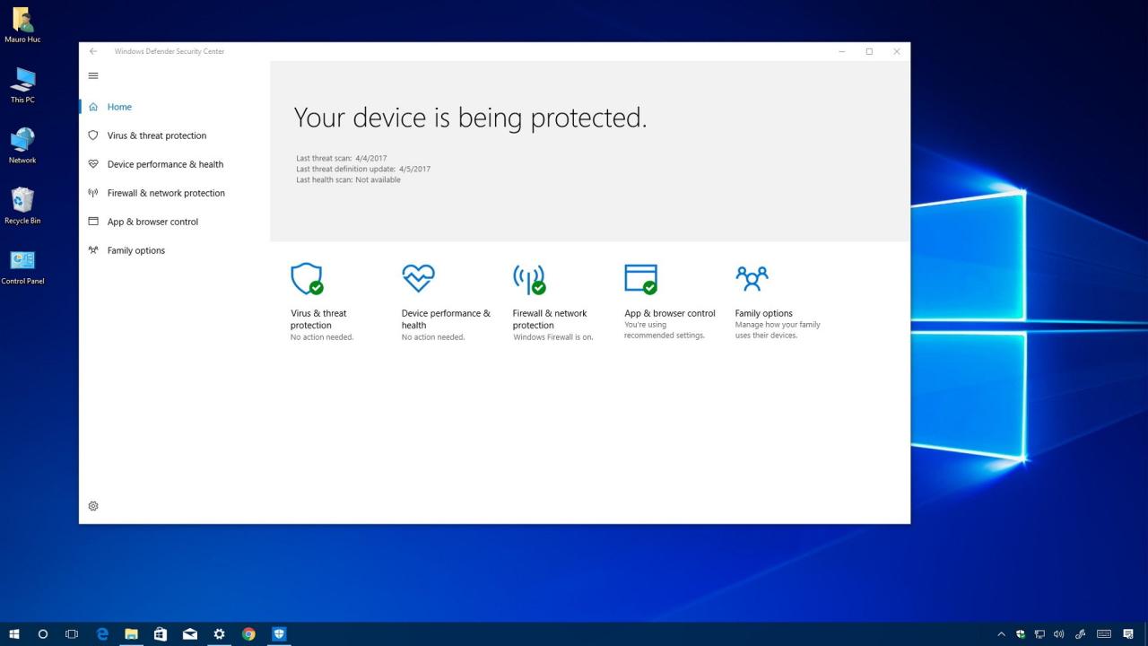 Windows defender